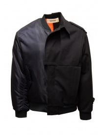 QBISM dark blue bomber jacket & caban price online