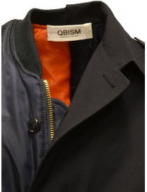 QBISM dark blue bomber jacket & caban price