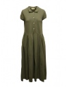 Ma'ry'ya military green long polo dress buy online YGJ080 5MILITARY