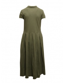 Ma'ry'ya military green long polo dress