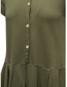 Ma'ry'ya military green long polo dress YGJ080 5MILITARY price