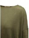 Ma'ry'ya boxy military green linen T-shirt YGJ095 5MILITARY price