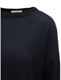 Ma'ry'ya maglia boxy blu in cotone e cashmere prezzo