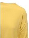 Ma'ry'ya maglia boxy in cotone e cashmere gialla YGK016 9HONEY prezzo
