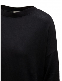 Ma'ry'ya maglia boxy in cotone e cashmere nera prezzo