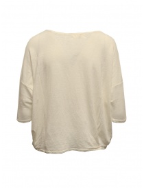 Ma'ry'ya boxy t-shirt in lino bianco naturale acquista online