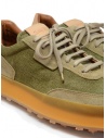 Shoto Dorf scarpa stringata in suede verde prezzo 1209 DORF OLMO-CANES.CANAPAshop online