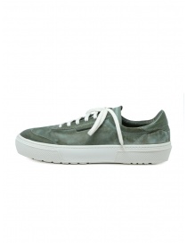 Shoto low grey-green suede sneakers