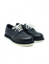 Shoto black lace-up shoes in horse leather buy online 6402 HORSE NAPPA NERO GOMMA