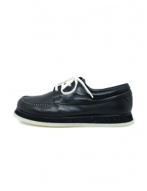 Shoto black lace-up shoes in horse leather