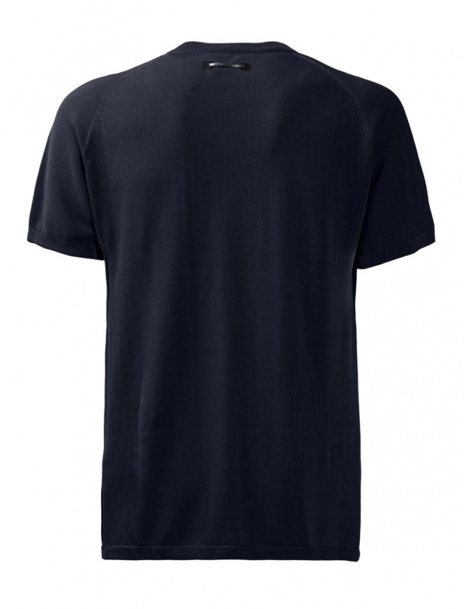 Monobi Icy Cotton H-15 Wholgarment T-shirt blu navy 11199502 F 5020 NAVY BLUE t shirt uomo online shopping