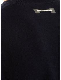 Monobi Icy Cotton H-15 Wholgarment navy blue T-shirt