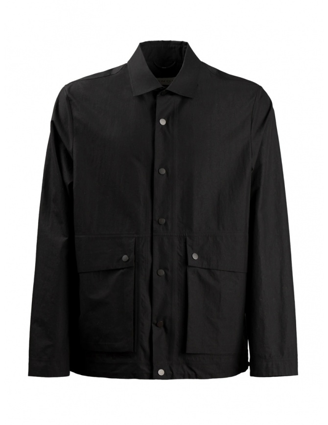 Monobi Eco Pop giacca camicia nera 11176121 F 5099 BLACK RAVE camicie uomo online shopping