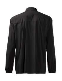 Monobi Skin Nylon Perfo shirt in black