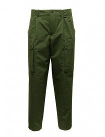 Mens trousers online: Monobi Eco Pop green cargo pants