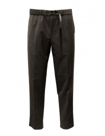 Mens trousers online: Monobi Techwool Hybrid dark grey pants
