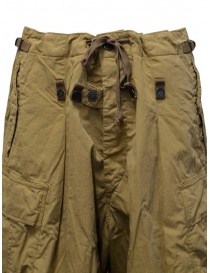 Kapital beige multi-pocket Jumbo cargo pants mens trousers buy online