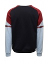 QBISM blue, light blue and burgundy red sweatshirt shop online men s knitwear