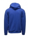 QBISM white and denim blue hooded sweatshirt STYLE 05 BLUE/DENIM price