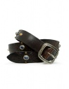 Post & Co leather belt with colored stones buy online 7815 VIN ESPRESSO