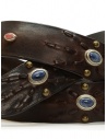 Post & Co leather belt with colored stones 7815 VIN ESPRESSO price