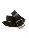 Post & Co black leather belt with micro-studs buy online 8818 VIN NERO