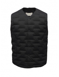Monobi black quilted vest 10889312 F 5099 BLACK