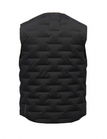 Monobi black quilted vest price