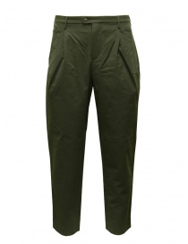 Monobi Easy Pants forest green trousers online