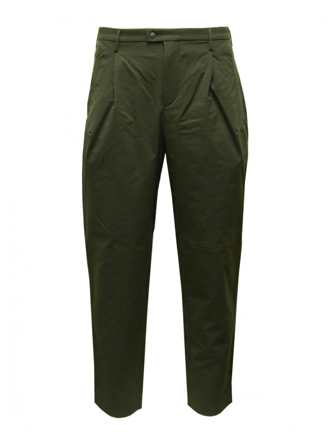 Monobi Easy Pants pantalone verde foresta 10766305 F 29786 FOREST GREEN pantaloni uomo online shopping