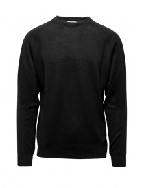 Monobi sweater in black merino wool online