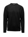 Monobi maglia in lana merino nera acquista online 10891506 F 30034 BLACK