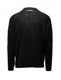 Monobi maglia in lana merino nera prezzo