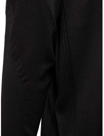 Monobi maglia in lana merino nera maglieria uomo acquista online