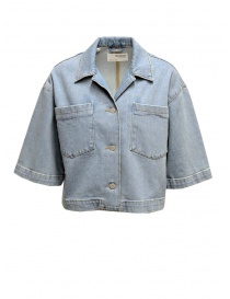 Camicie donna online: Selected Femme camicia corta in jeans
