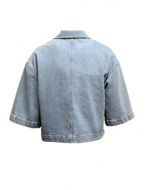 Selected Femme camicia corta in jeans