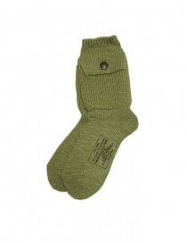 Kapital green socks with side pocket