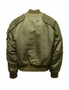 Kapital bomber-cuscino primaverile verde khakishop online giubbini uomo