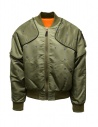 Kapital bomber-cuscino primaverile verde khaki acquista online K2203LJ002 KHAKI