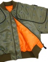 Kapital bomber-cuscino primaverile verde khaki prezzo K2203LJ002 KHAKIshop online