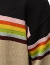 Kapital Moonbow maglia in cotone a righe colorateshop online maglieria uomo