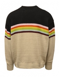 Kapital Moonbow cotton colored striped sweater price