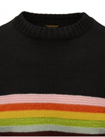 Kapital Moonbow cotton colored striped sweater men s knitwear buy online