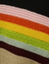 Kapital Moonbow maglia in cotone a righe colorate prezzo K2203KN016 BLACK-BEshop online