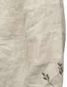Kapital white linen shirt with embroidered sleeves K2204LS070 WHITE buy online