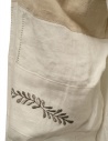 Kapital camicia bianca in lino con maniche ricamate prezzo K2204LS070 WHITEshop online
