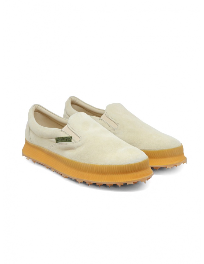 Shoto Dorf beige suede slip on shoes 9772 DORF MARZAP.TESS.MIL mens shoes online shopping