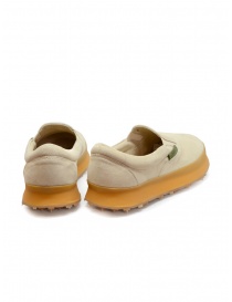 Shoto Dorf beige suede slip on shoes