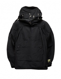 Mens jackets online: Kapital BUG anorak in black