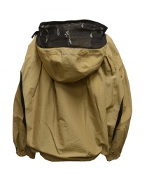 Kapital BUG anorak in beige and black womens jackets buy online